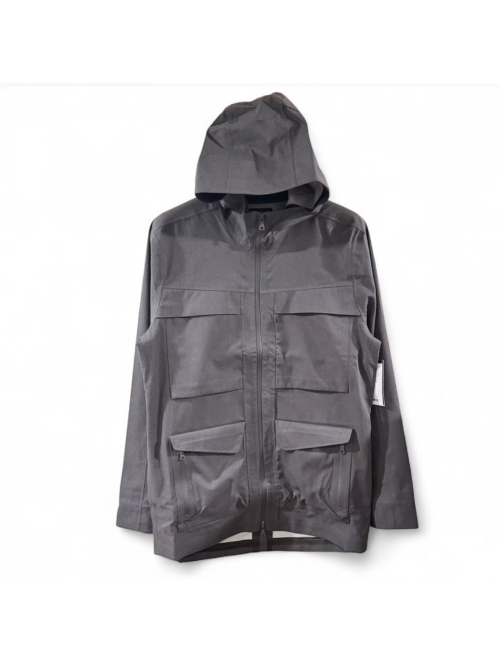 RHONE Grey Commuter Water Resistant Hooded Field Coat Size Men’s Medium (NWT)